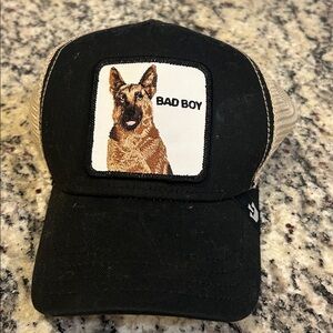 Goorin Bros The Farm Trucker Hat Bad Boy German Shepherd Dog  Cap Hat